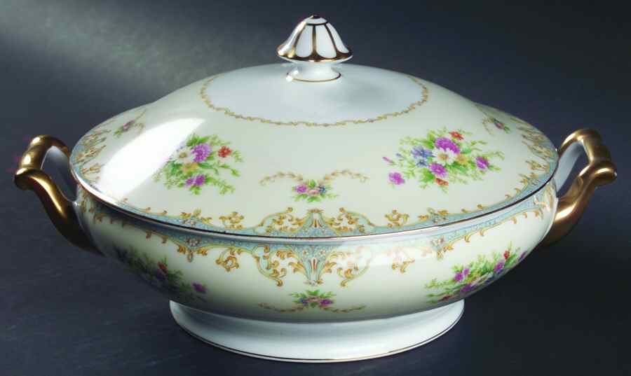 N777 Round Covered Vegetable by Noritake-1