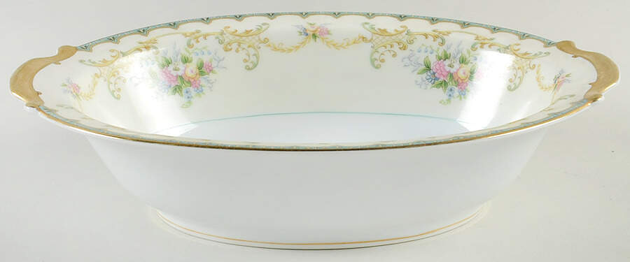 N779 10" Oval Vegetable Bowl by Noritake-1