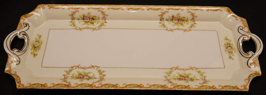 N783 Large Sandwich Tray by Noritake-1