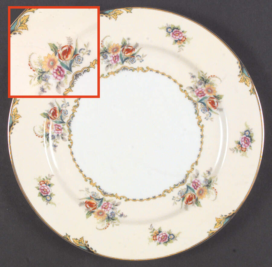 N785 Dinner Plate by Noritake-1