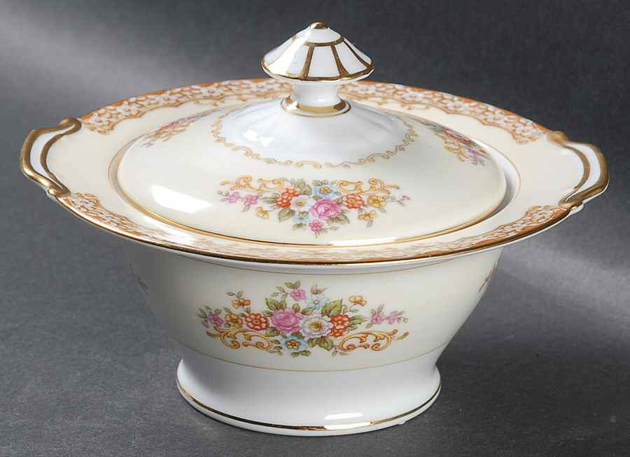 N79 Sugar Bowl & Lid by Noritake-1