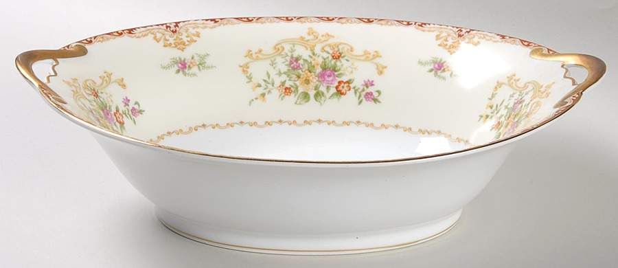 N796 10" Oval Vegetable Bowl by Noritake-1