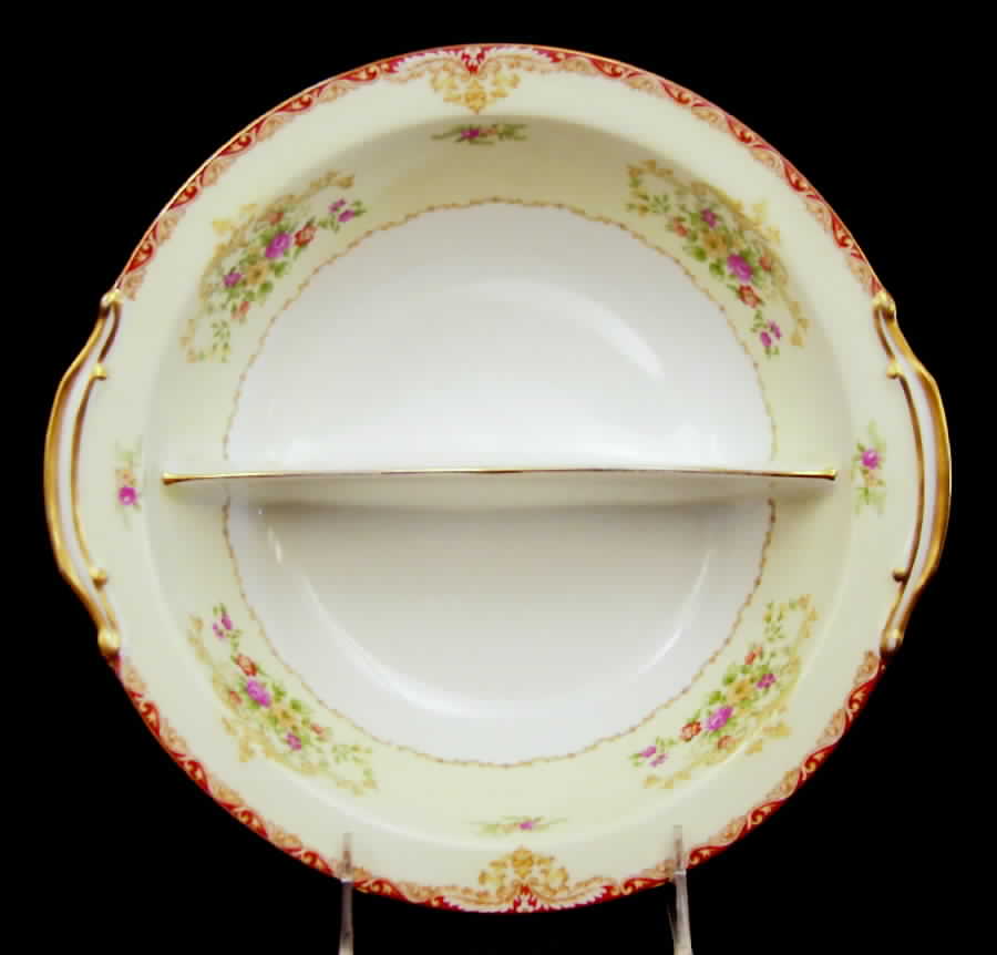 N796 Round Divided Vegetable Bowl by Noritake-1