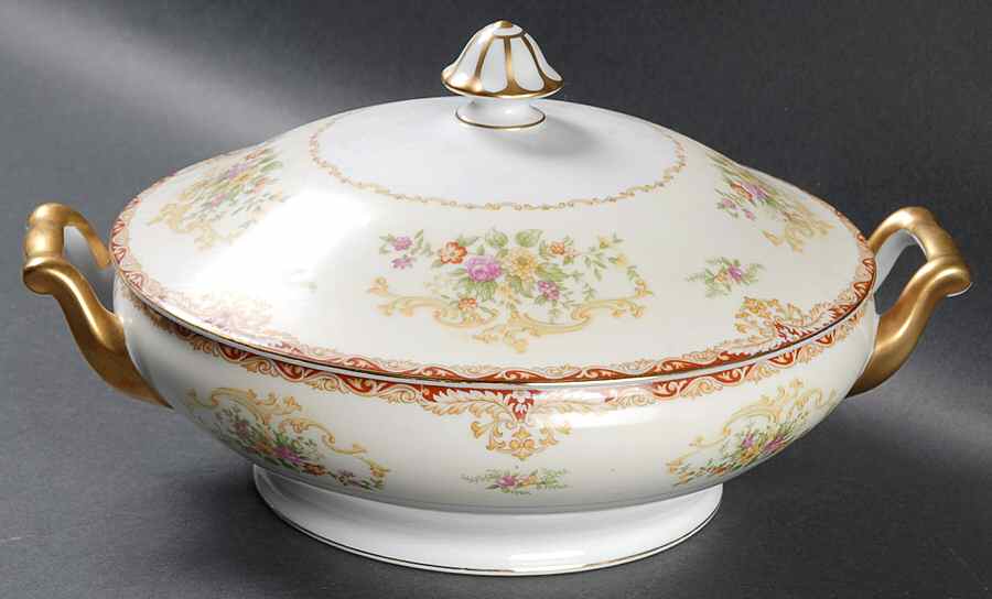 N796 Round Covered Vegetable by Noritake-1
