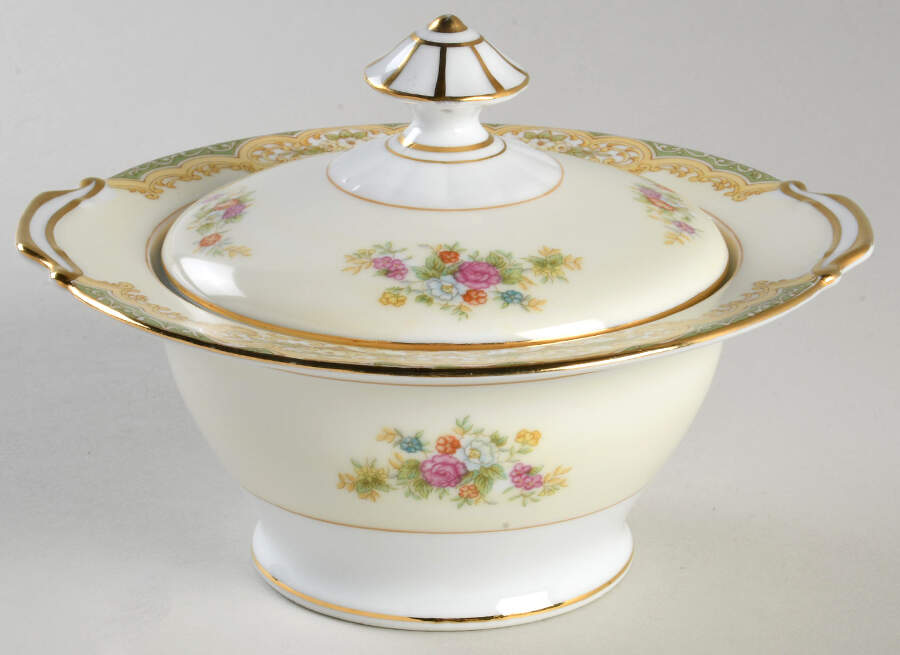 N797 Sugar Bowl & Lid by Noritake-1
