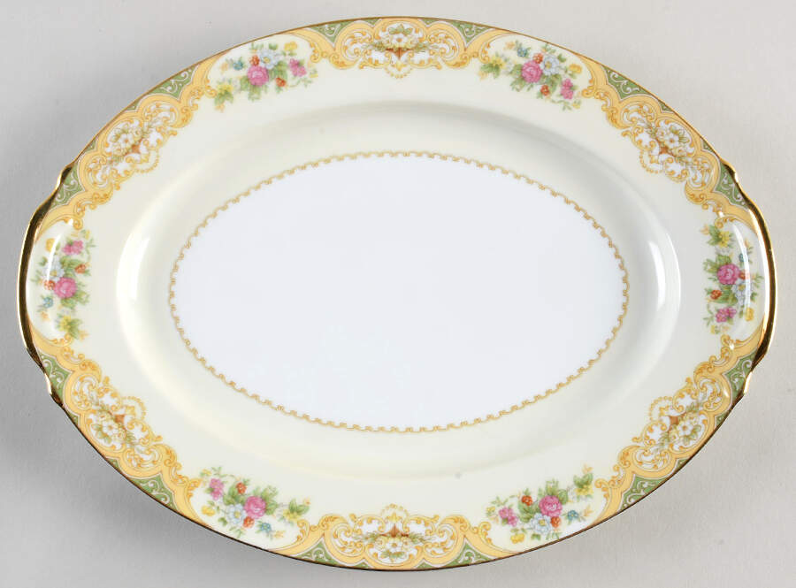 N797 11" Oval Serving Platter by Noritake-1
