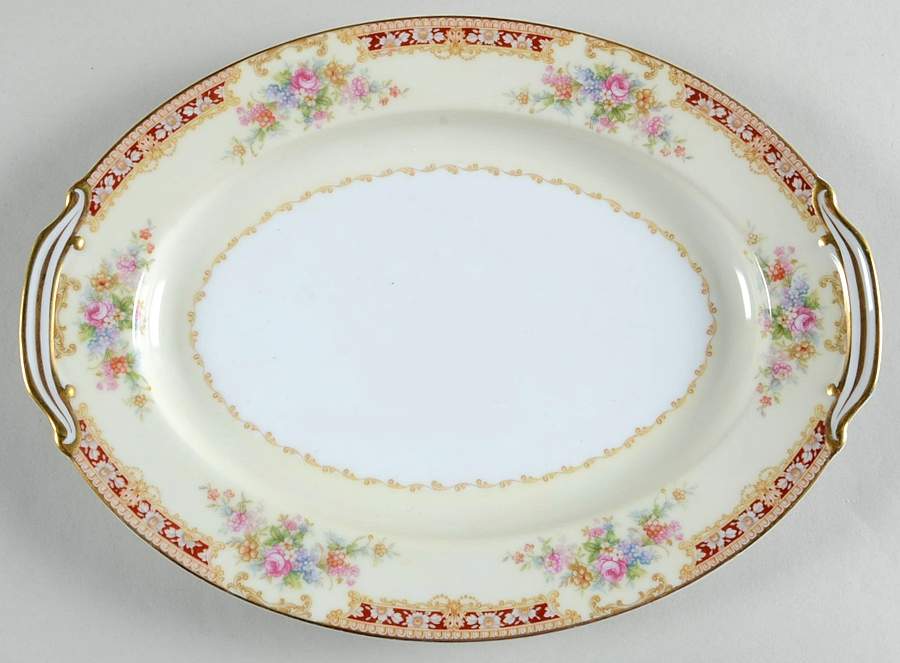 N8 11" Oval Serving Platter by Noritake-1