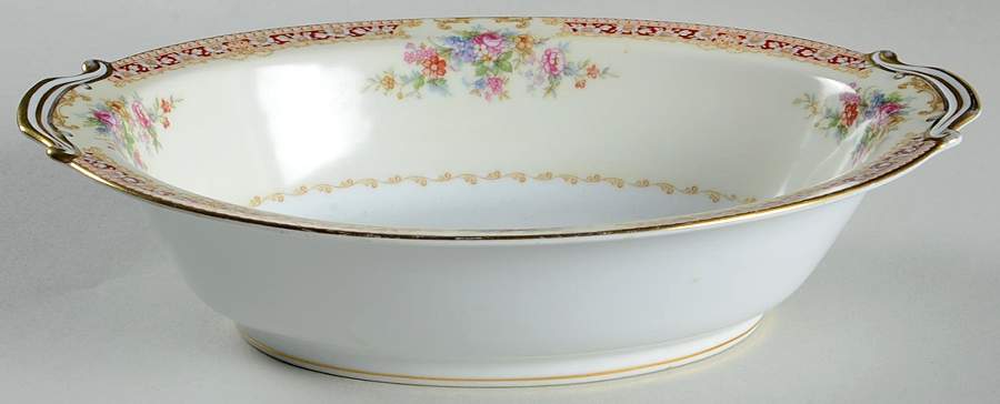 N8 10" Oval Vegetable Bowl by Noritake-1