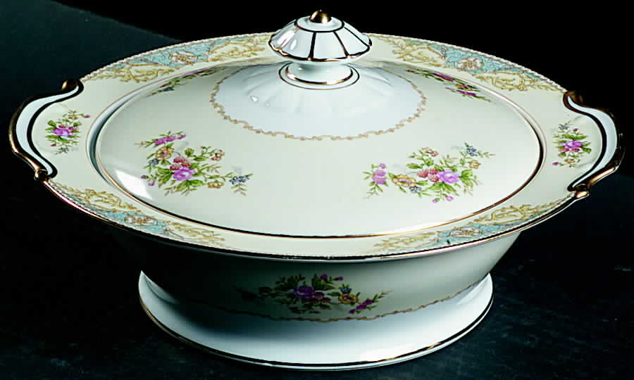 N814 Round Covered Vegetable by Noritake-1