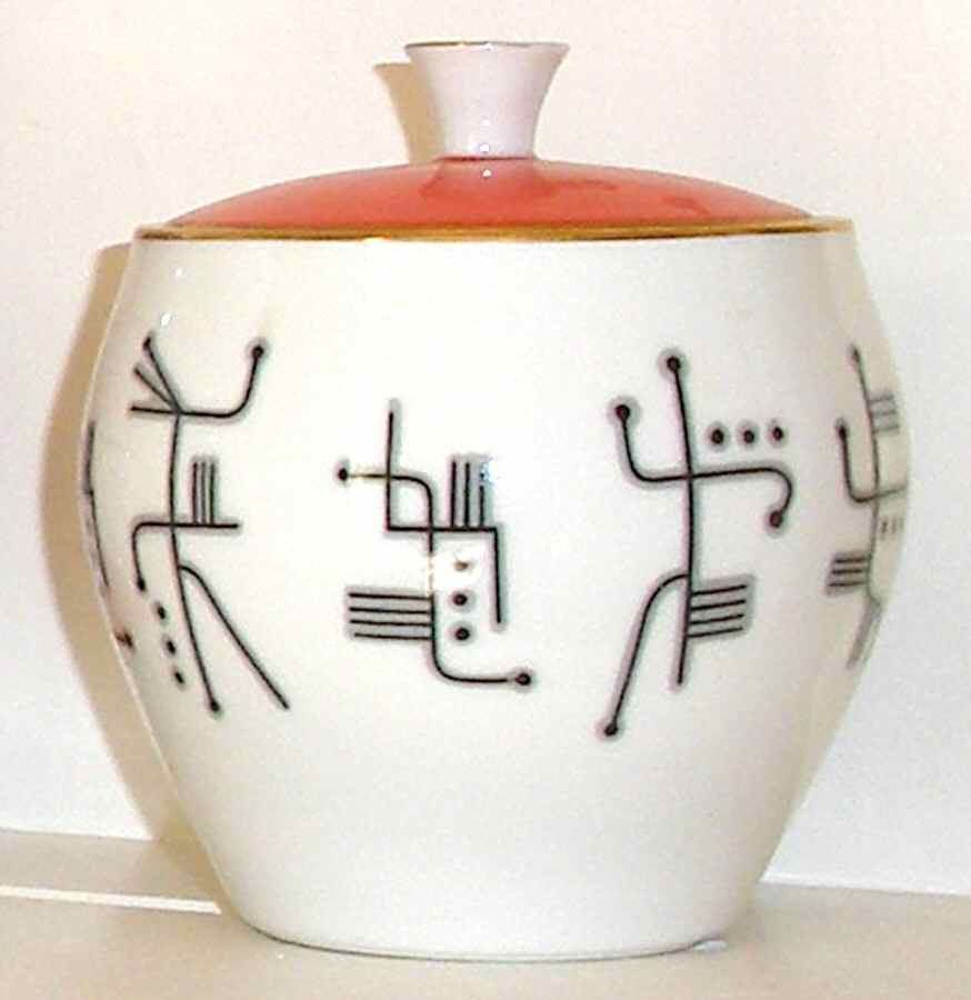 N821 Sugar Bowl & Lid by Noritake-1