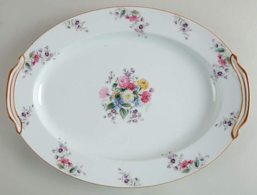 N824 16" Oval Serving Platter by Noritake-1