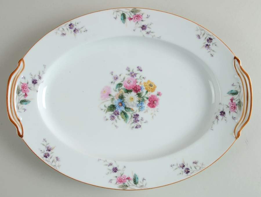 N824 11" Oval Serving Platter by Noritake-1