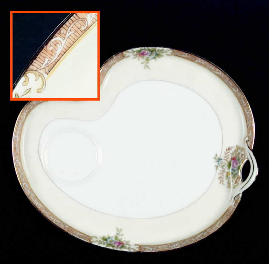 N828 Snack Plate by Noritake-1