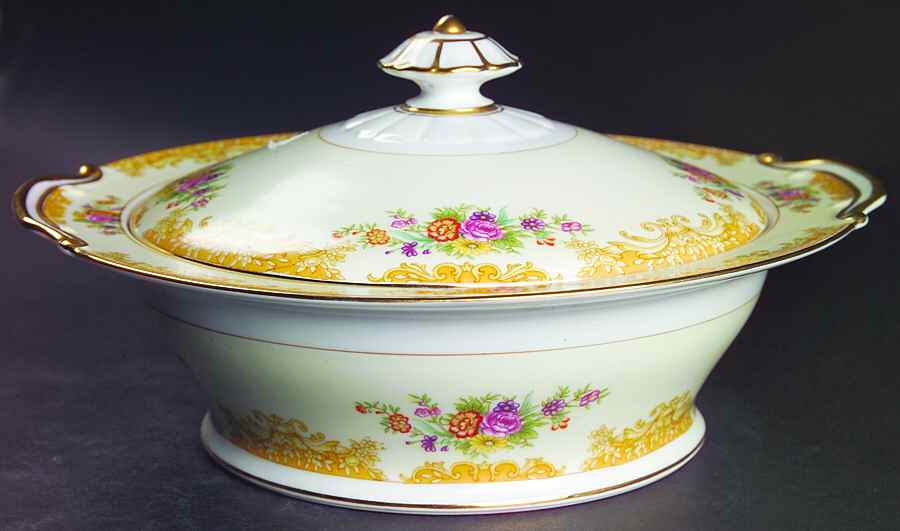 N83 Round Covered Vegetable by Noritake-1
