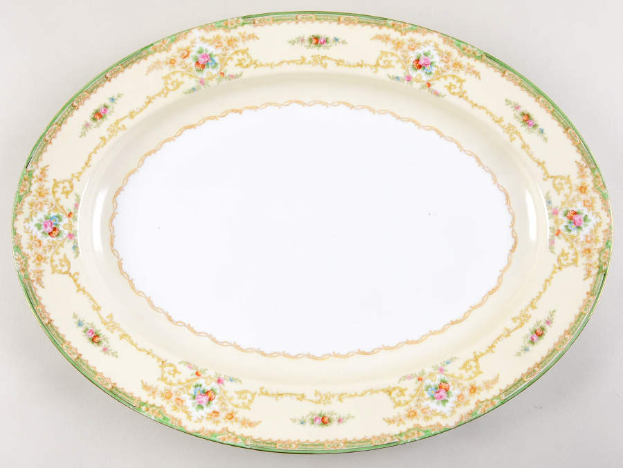 N830 16" Oval Serving Platter by Noritake-1