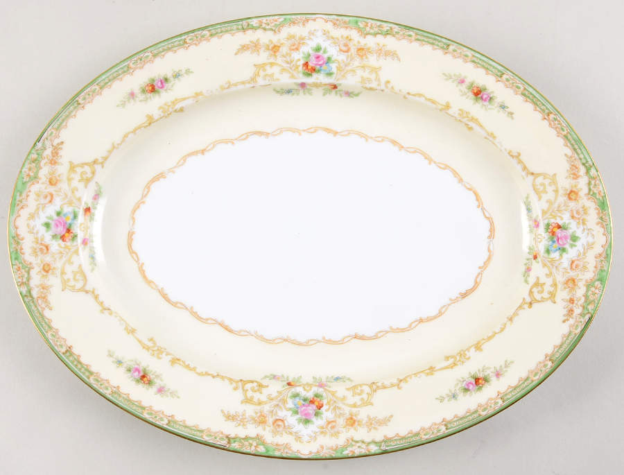 N830 11" Oval Serving Platter by Noritake-1