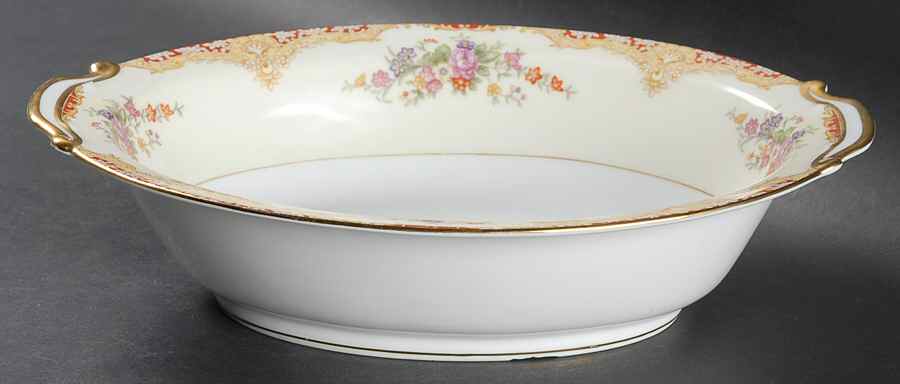 N834 10" Oval Vegetable Bowl by Noritake-1