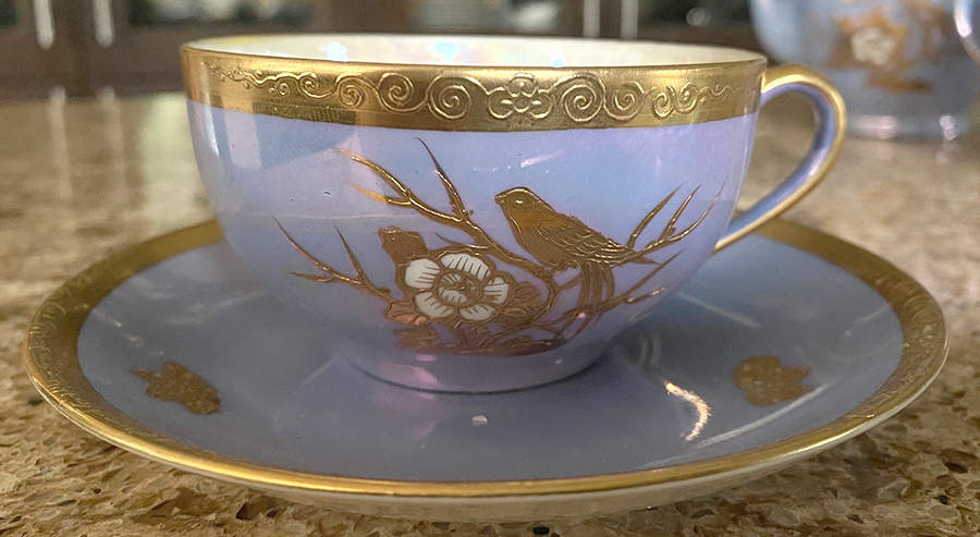 N837 Flat Cup & Saucer Set by Noritake-1
