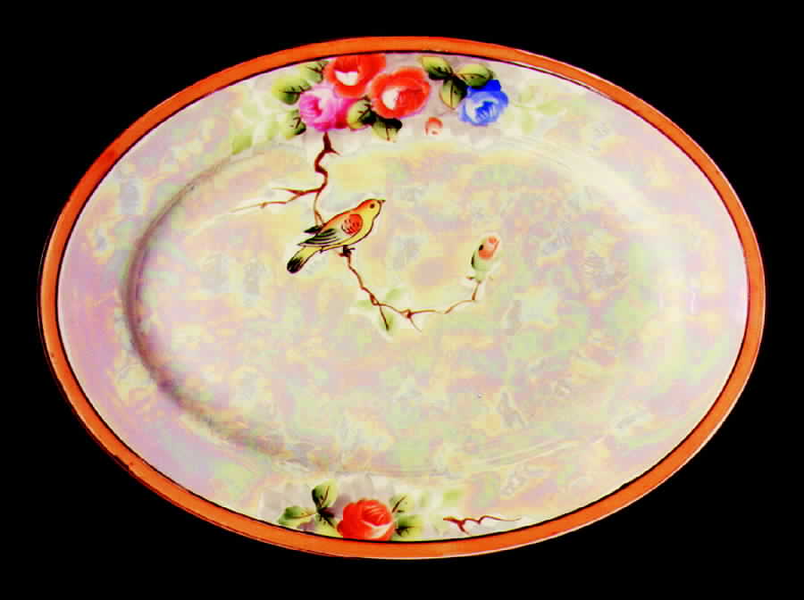 N841 12" Oval Serving Platter by Noritake-1