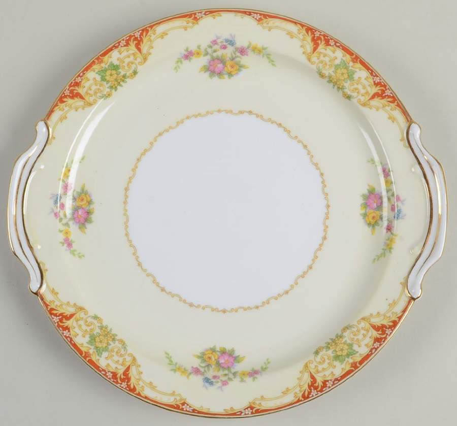 N844 Handled Cake Plate by Noritake-1