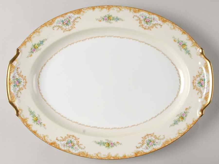 N848 16" Oval Serving Platter by Noritake-1
