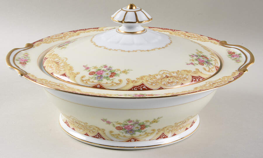 N85 Round Covered Vegetable by Noritake-1