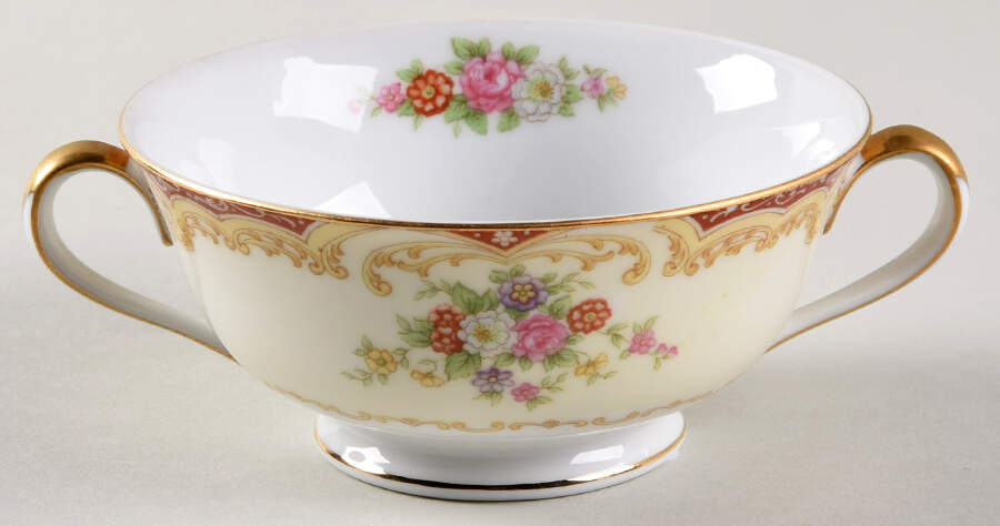 N85 Footed Cream Soup Bowl by Noritake-1