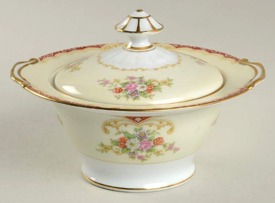 N85 Sugar Bowl & Lid by Noritake-1