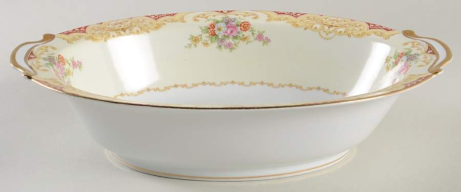 N85 10" Oval Vegetable Bowl by Noritake-1
