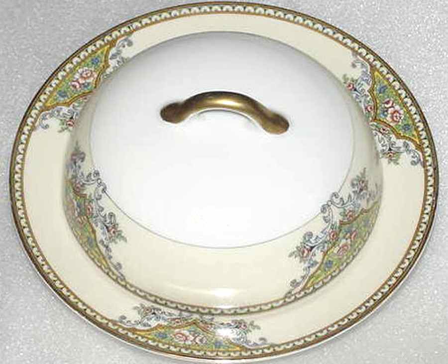 N857 Round Covered Butter by Noritake-1