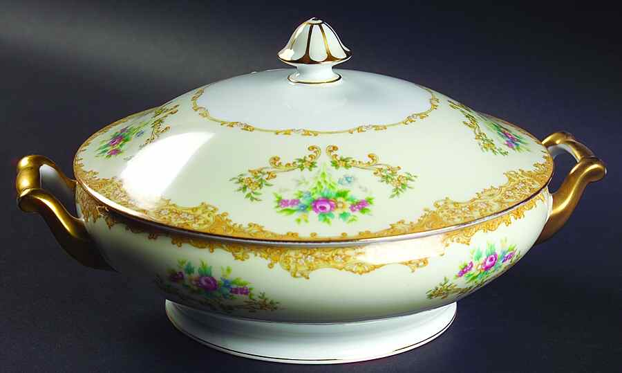N86 Round Covered Vegetable by Noritake-1