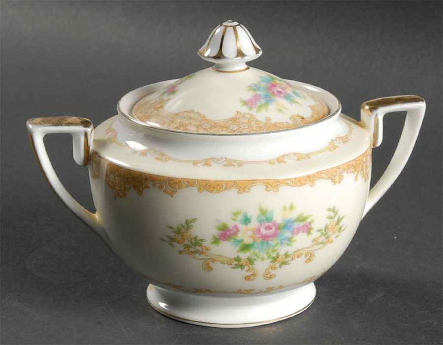 N86 Sugar Bowl & Lid by Noritake-1