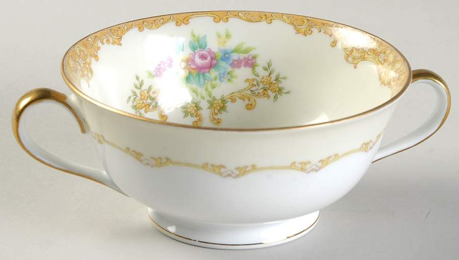 N86 Footed Cream Soup Bowl by Noritake-1