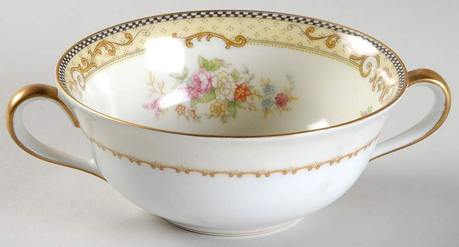 N868 Flat Cream Soup Bowl by Noritake-1