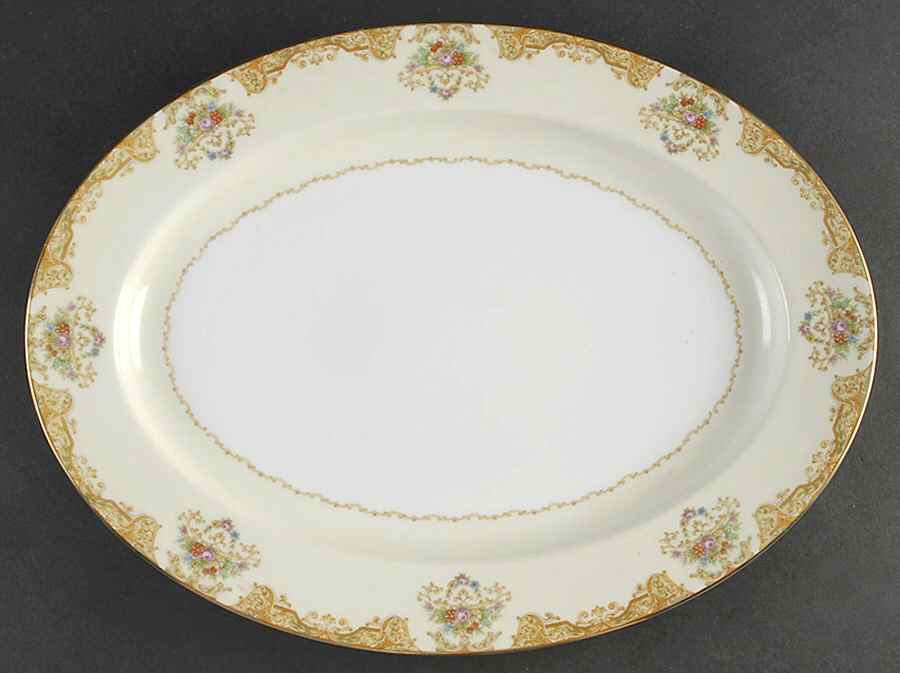 N87 16" Oval Serving Platter by Noritake-1