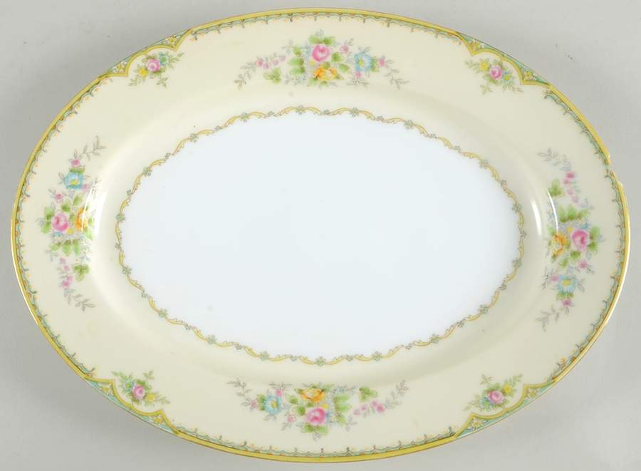 N871 11" Oval Serving Platter by Noritake-1