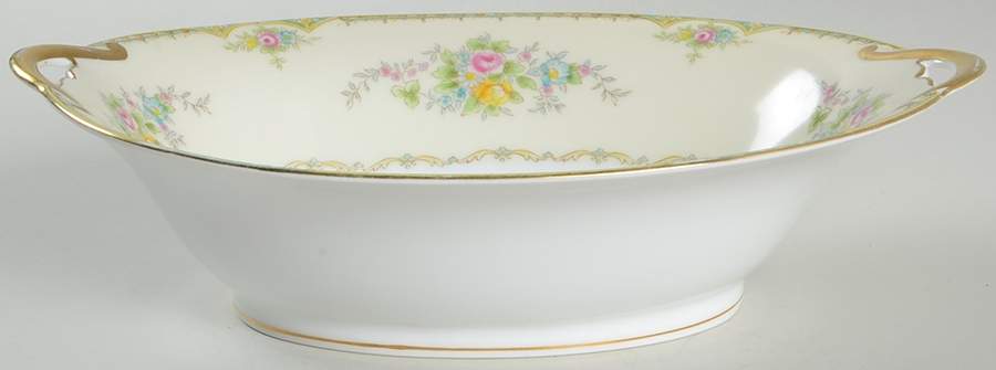 N871 10" Oval Vegetable Bowl by Noritake-1
