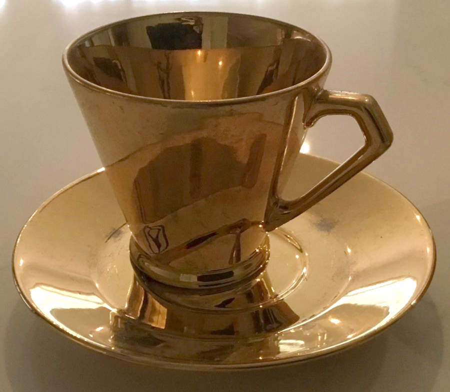 N876 Flat Demitasse Cup & Saucer Set by Noritake-1