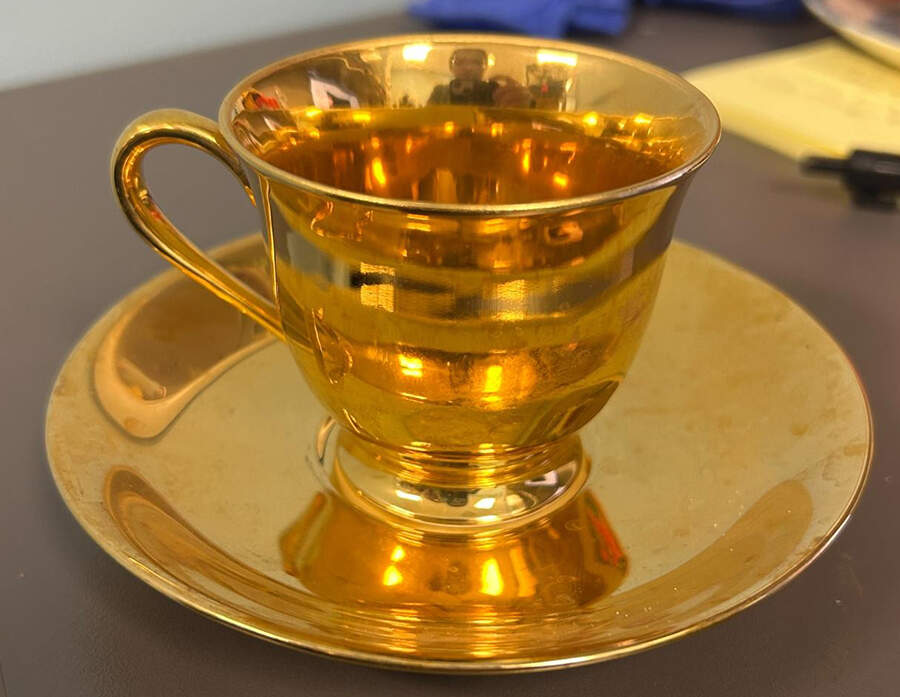 N876 Footed Demitasse Cup & Saucer Set by Noritake-1