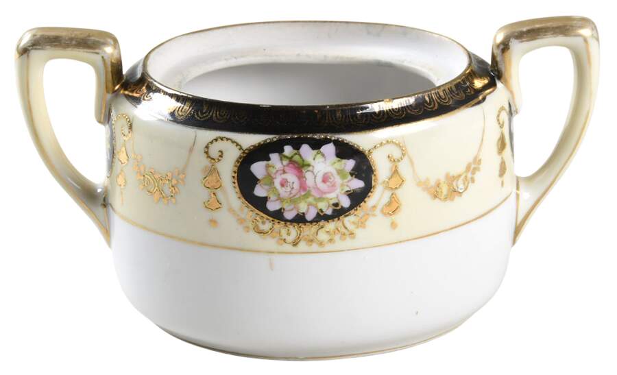 N878 Sugar Bowl No Lid by Noritake-1