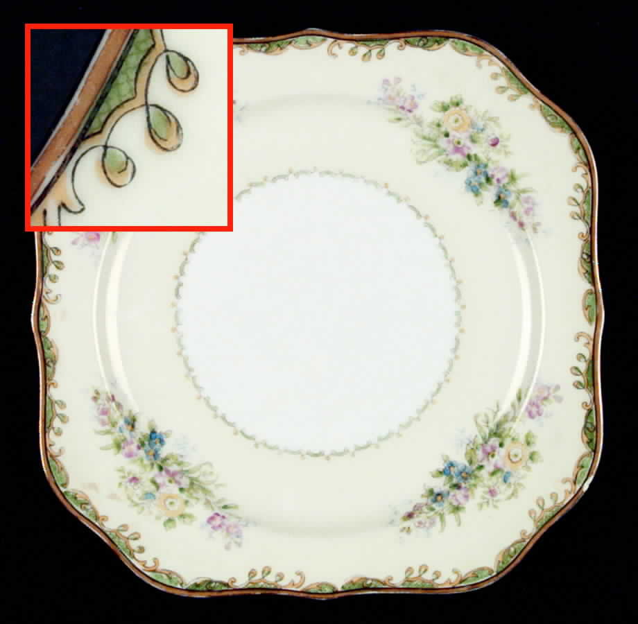N879 Square Salad Plate by Noritake-1