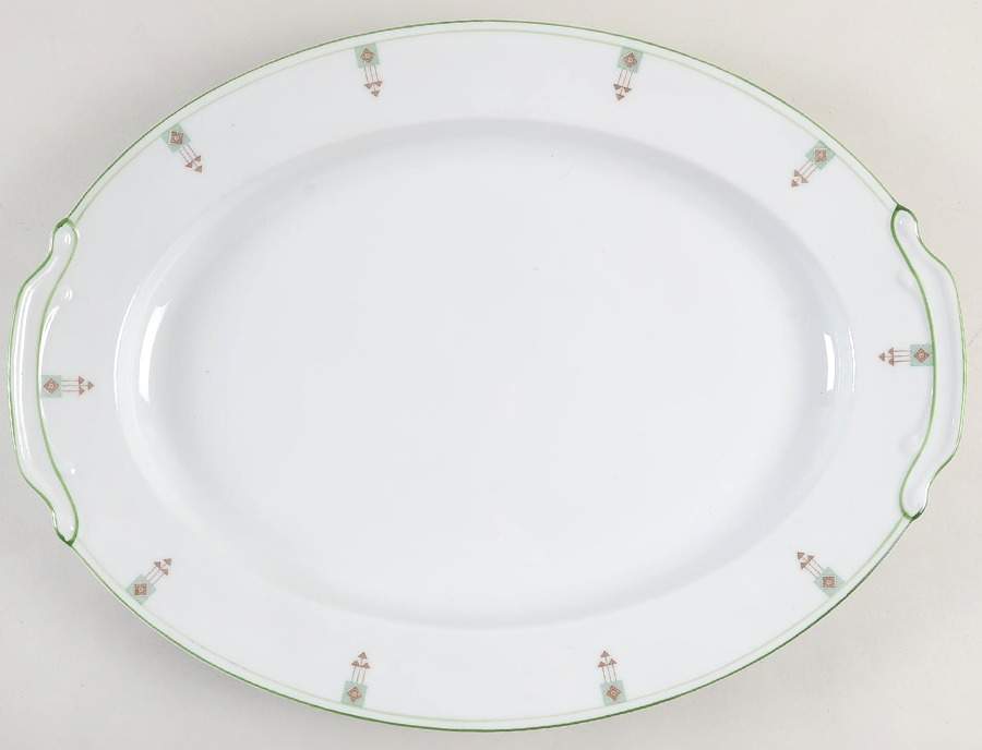 N88 16" Oval Serving Platter by Noritake-1