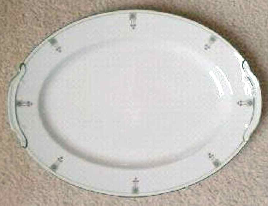 N88 14" Oval Serving Platter by Noritake-1