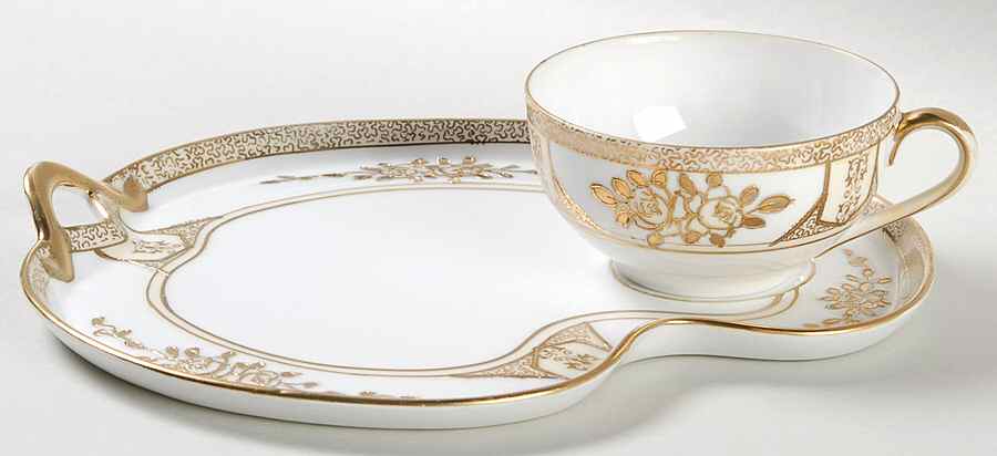 N884 Snack Plate & Cup Set by Noritake-1