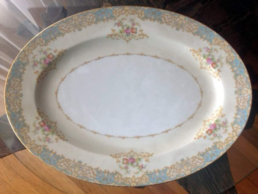 N89 16" Oval Serving Platter by Noritake-1