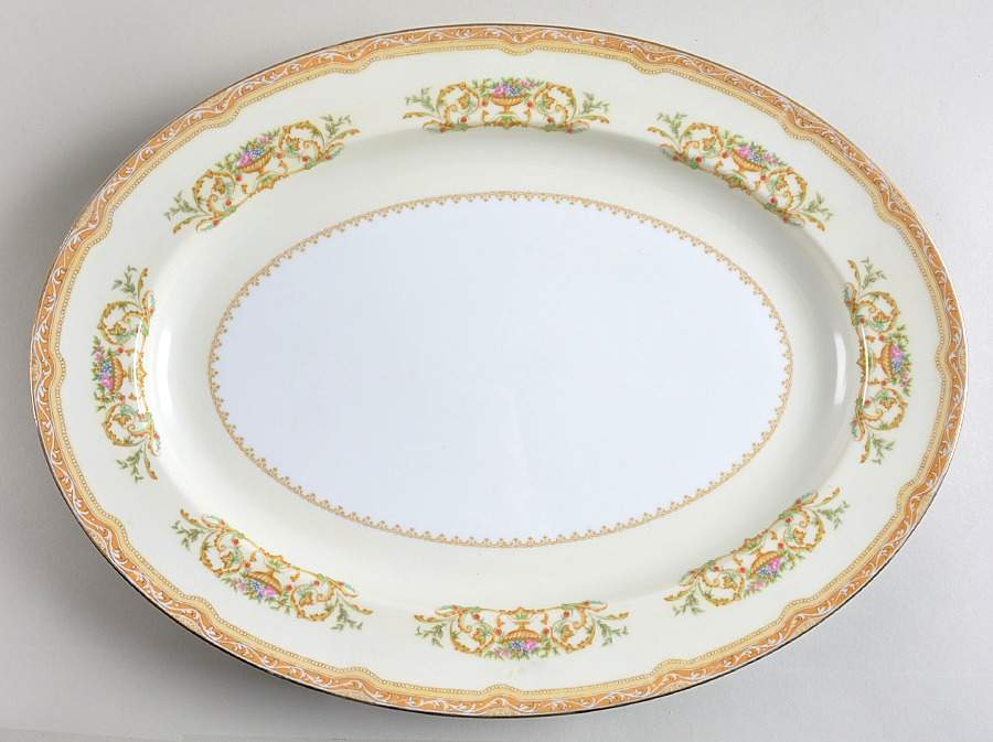 N890 16" Oval Serving Platter by Noritake-1