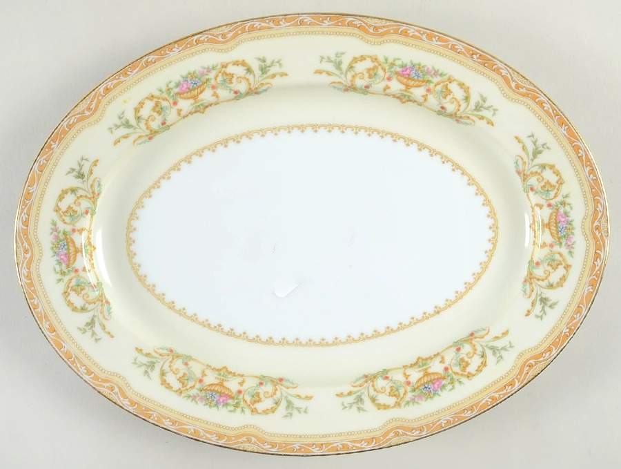N890 11" Oval Serving Platter by Noritake-1
