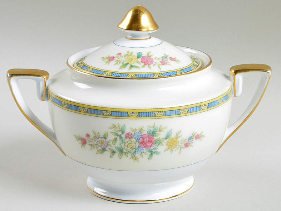 N894 Sugar Bowl & Lid by Noritake-1