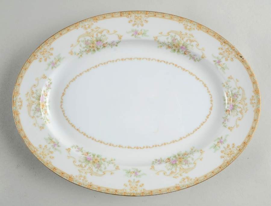 N898 11" Oval Serving Platter by Noritake-1