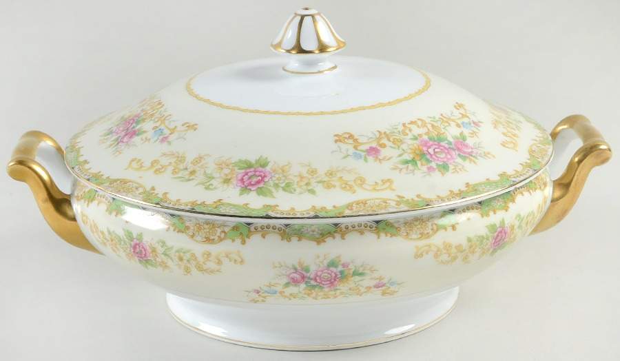 N91 Round Covered Vegetable by Noritake-1